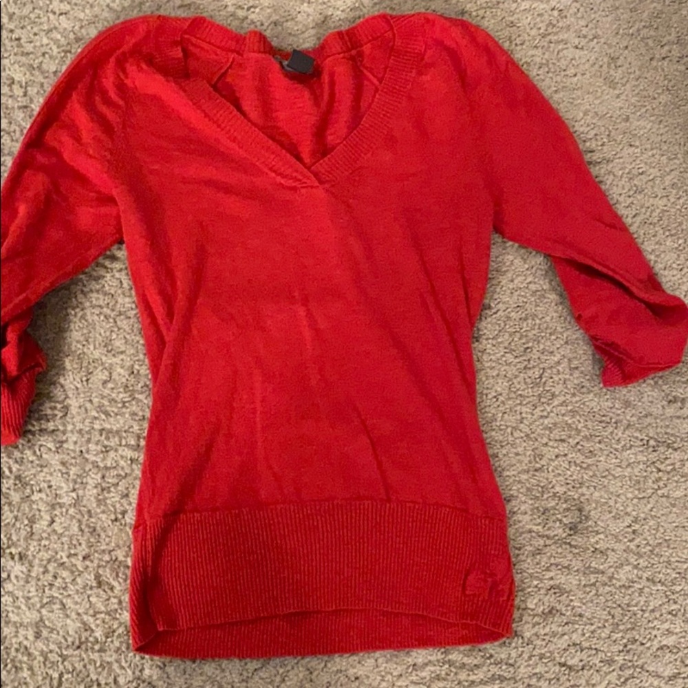 Pink v neck